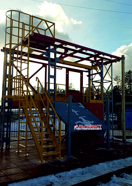 г. Северобайкальск.ОАО "РЖД" ввело в эксплуатацию учебный полигон «Альпинист 6-05» для подготовки сотрудников   г. Северобайкальск.ОАО "РЖД" ввело в эксплуатацию учебный полигон «Альпинист 6-05» для подготовки сотрудников